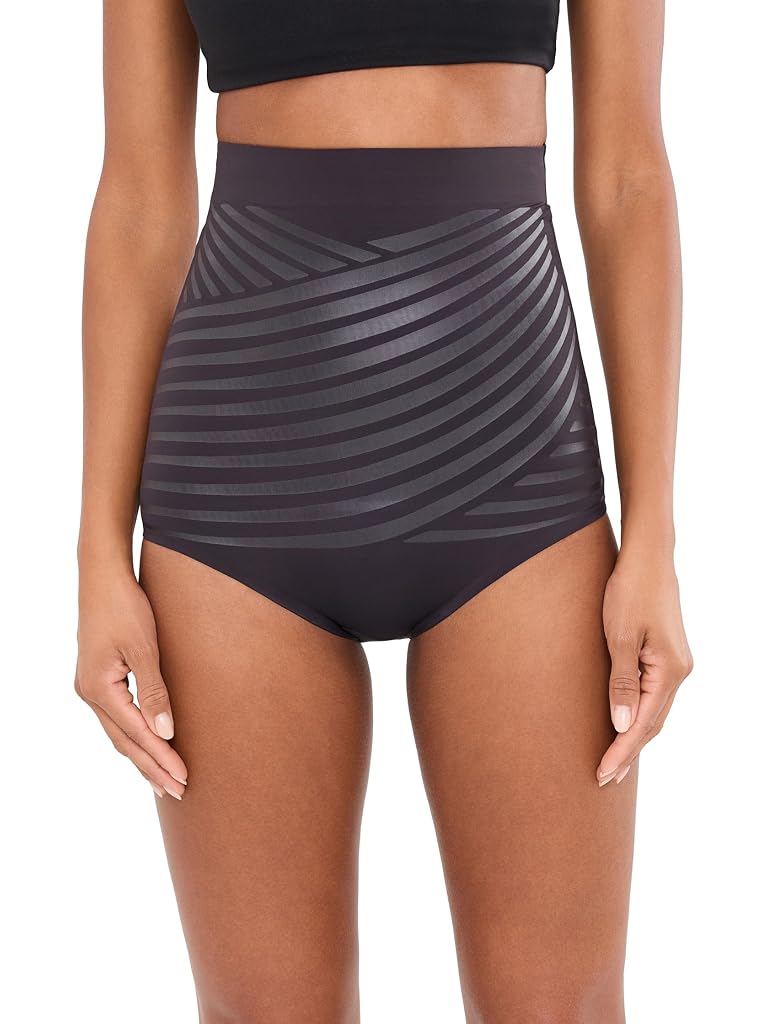 Black Naomi & Nicole Mark My Curve High-Waist Shaping Briefs