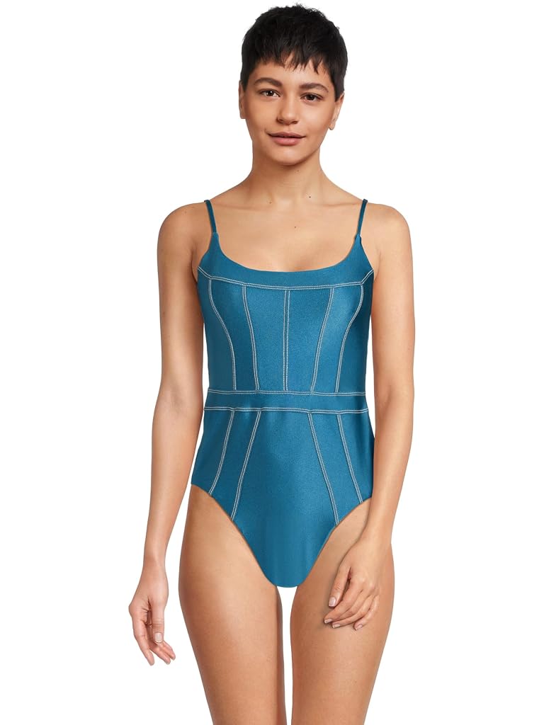 Blue BECCA Color Sheen Makenna Corest One Piece