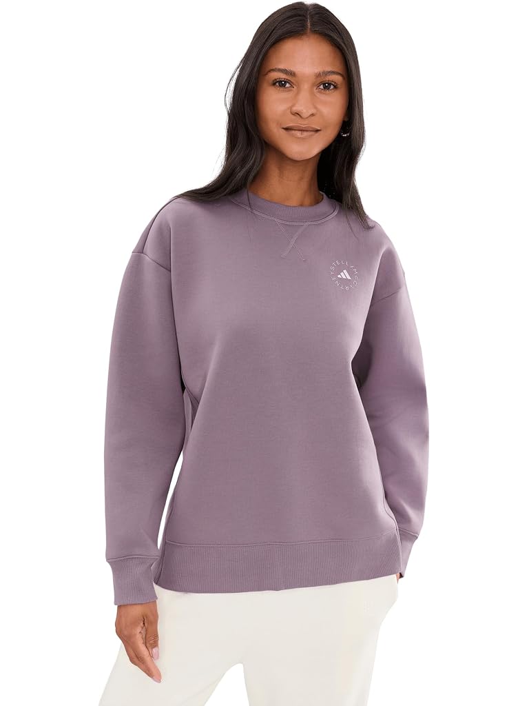 Purple adidas By Stella Mccartney Loose Sweatshirt