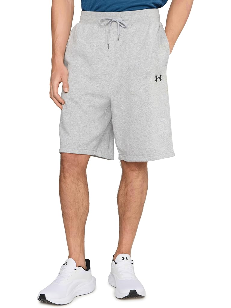 Gray Under Armour Rival Lightweight Shorts