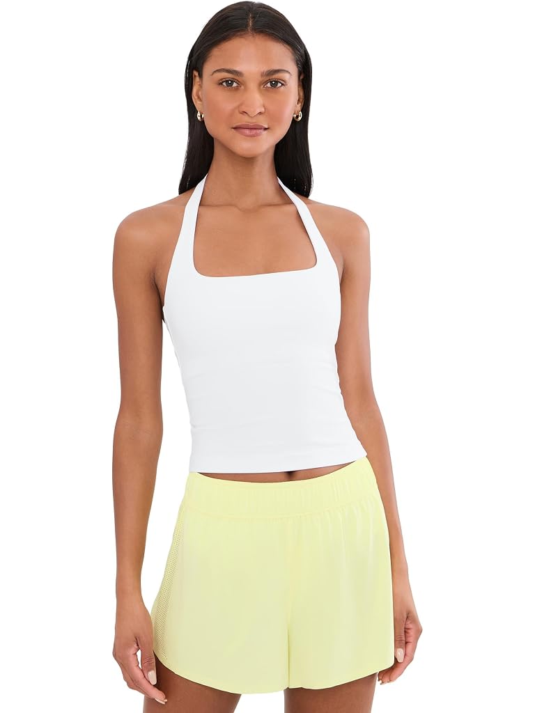 White Beyond Yoga Spacedye Midway Square Halter