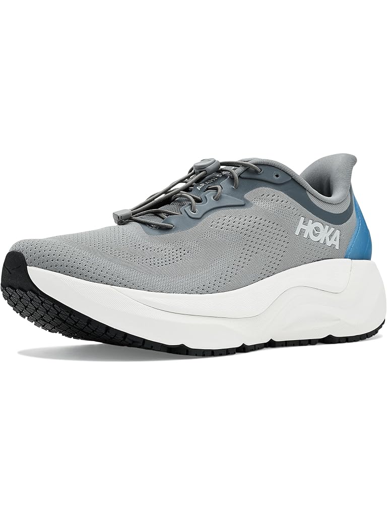 White HOKA Arahi Slip Resistant