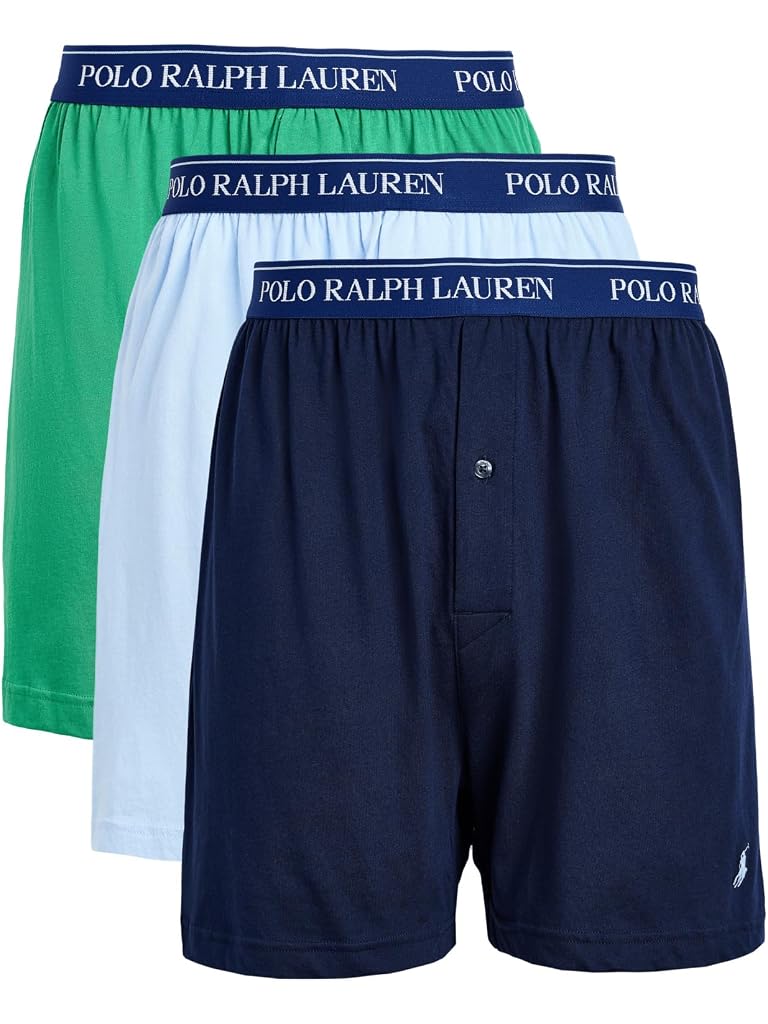 Multi Polo Ralph Lauren Classic Fit Knit Boxers