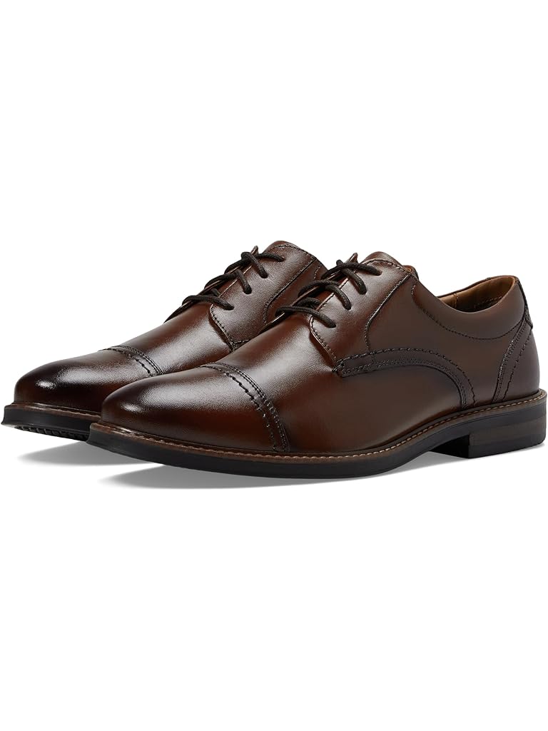 Tan Nunn Bush Calderone Cap Toe Oxford