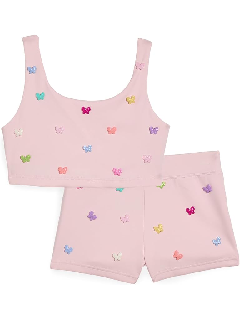 Pink Lola and The Boys Rainbow Butterfly Sport Set (Little Kid/Big Kid)