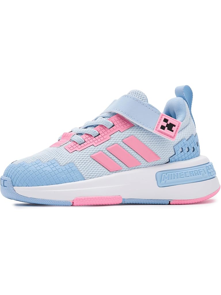 Pink adidas x Minecraft Pro Elastic Lace Shoes (Little Kid)