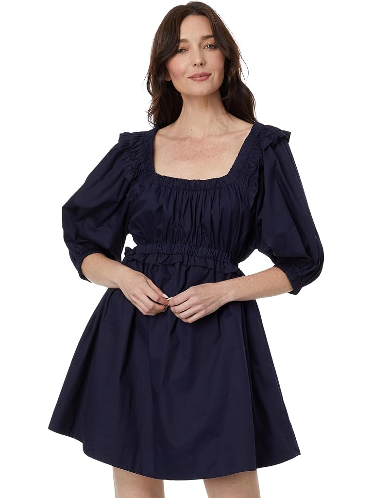 Navy en saison Brigitta Mini Dress