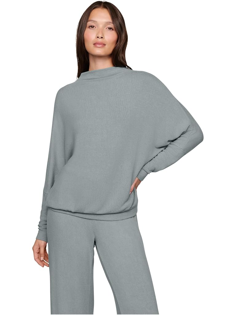 Gray Eberjey Cozy Time Mockneck Pullover