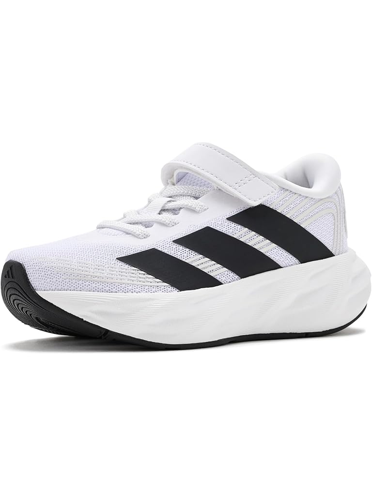 White adidas Galaxy 8 Shoes (Little Kid)