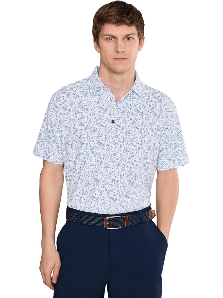 Blue Black Clover Lucky Feather Polo