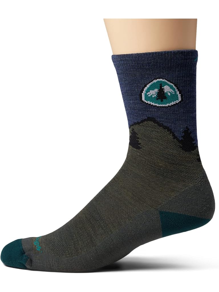 Green Darn Tough Vermont PCT Micro Crew Lightweight with Cushion