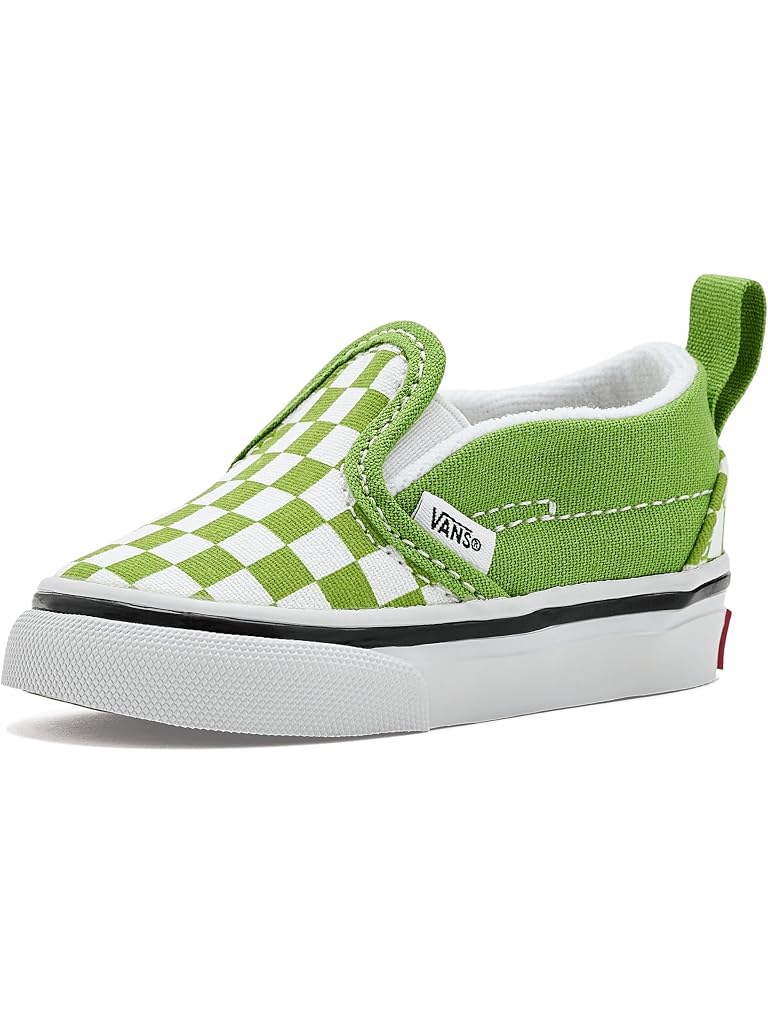 Green Vans Slip-On V (Infant/Toddler)