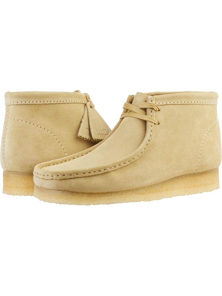 Brown Clarks Wallabee Boots