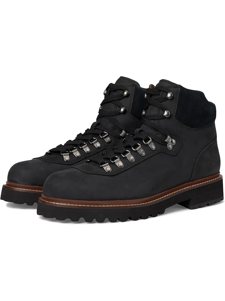 Black Polo Ralph Lauren Alpine Leather Trail Boots