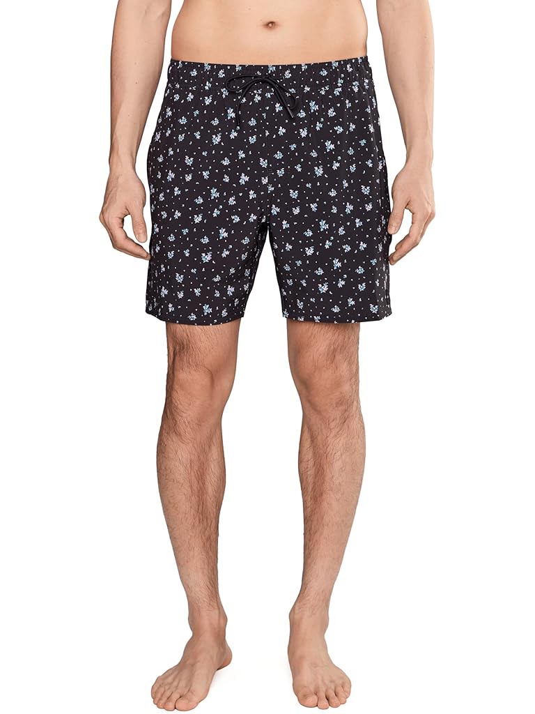 Black RVCA 17" VA Elastic Shorts