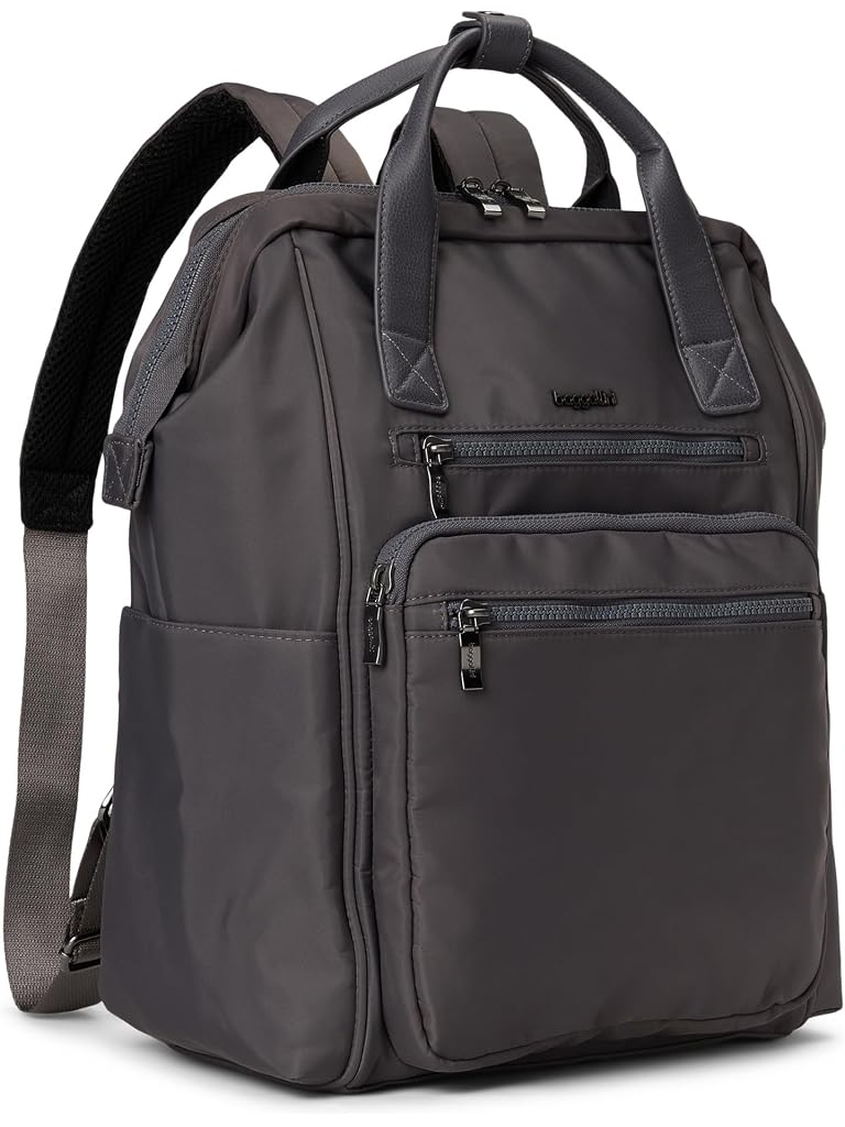 Gray Baggallini Chelsea Laptop Backpack