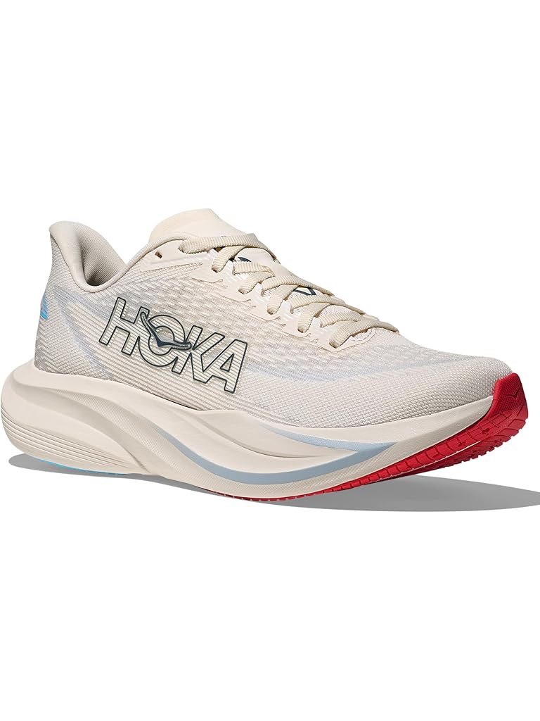 White HOKA Mach 7