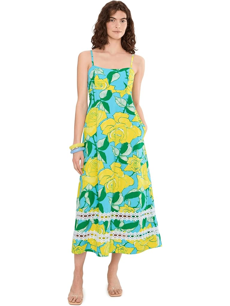 Green Lilly Pulitzer Haliey Midi Dress