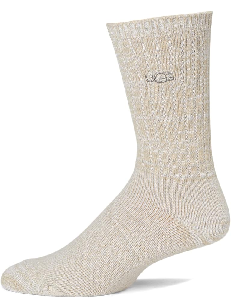 Beige UGG Trey Rib Knit Crew