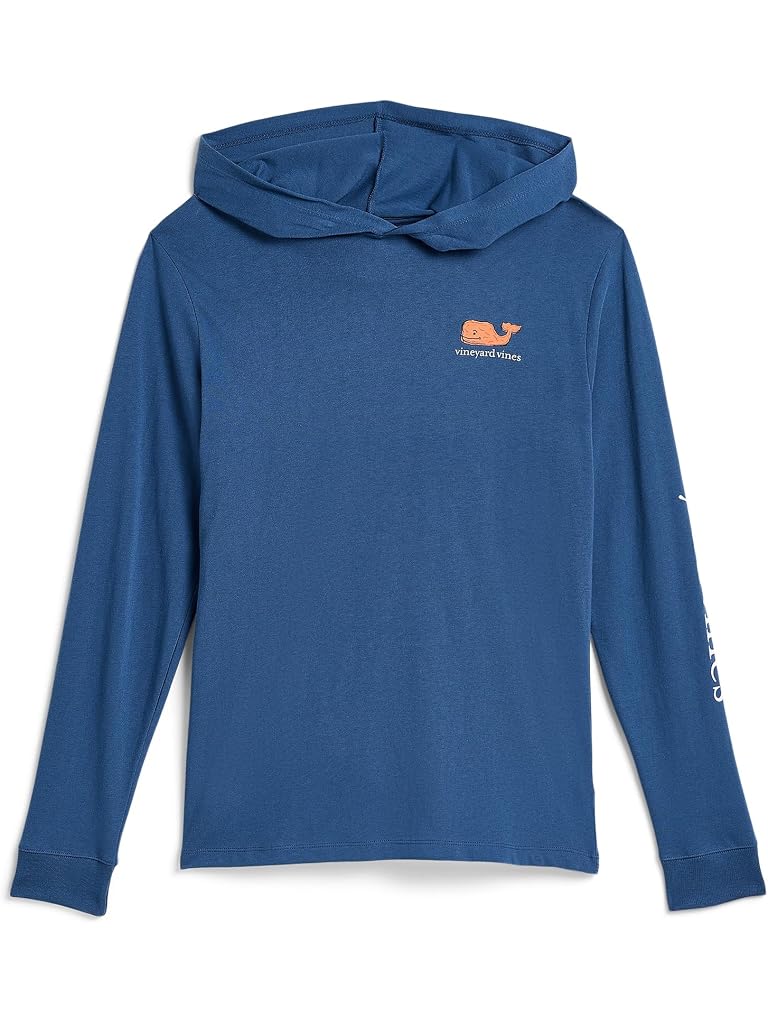 Pewter Vineyard Vines Whale Nuggets Hoodie Tee (Toddler/Little Kid/Big Kid)