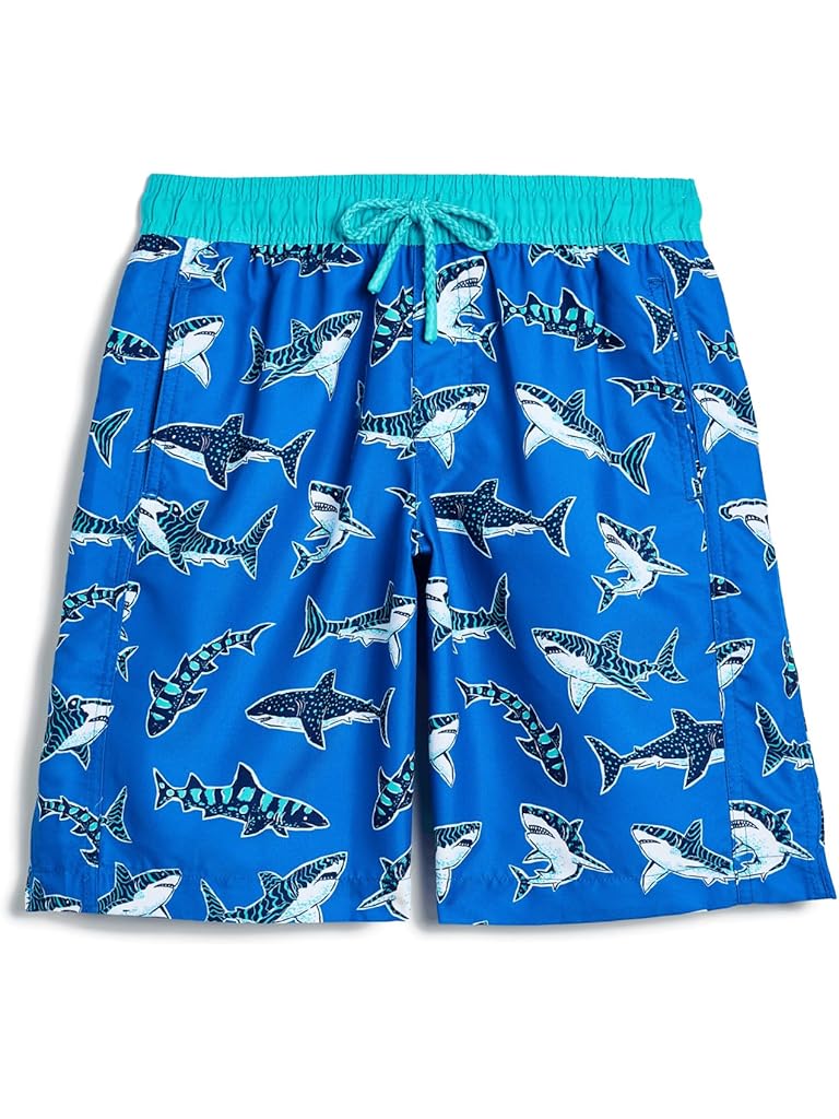 Blue Hatley Swim Trunks (Toddler/Little Kid/Big Kid)