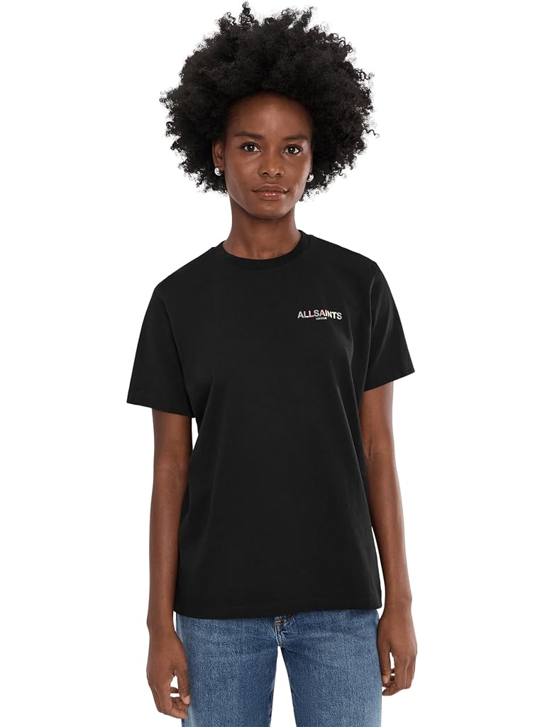 Black AllSaints Blaze Bf Tee