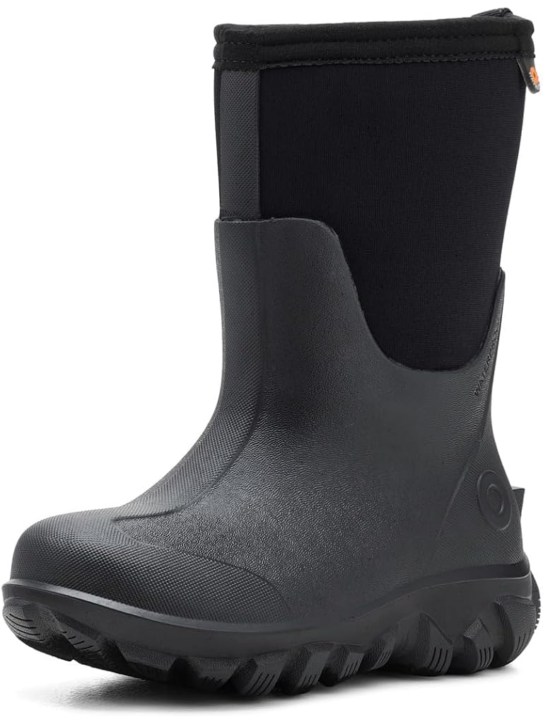 Black Bogs Classic Seamless No Handles (Little Kid/Big Kid)