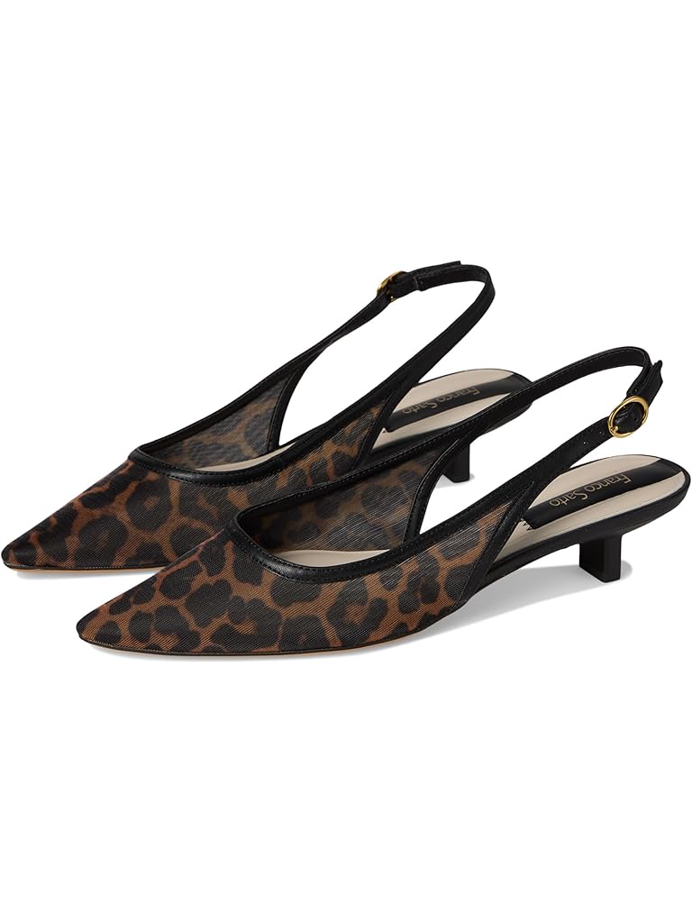 Animal Print Franco Sarto Pura Slingback Shoes