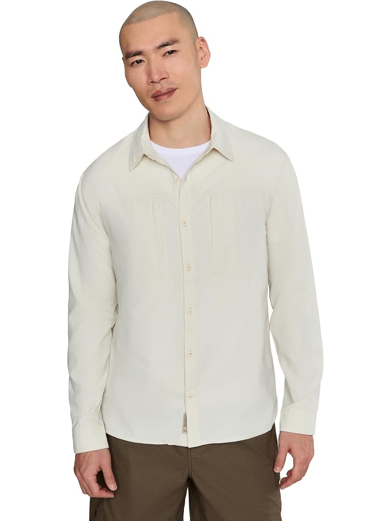 Beige Royal Robbins Expedition III Long Sleeve