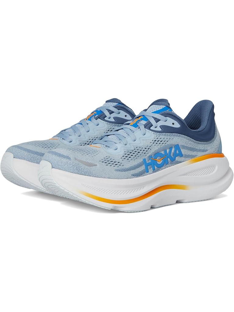 Blue HOKA Bondi 9