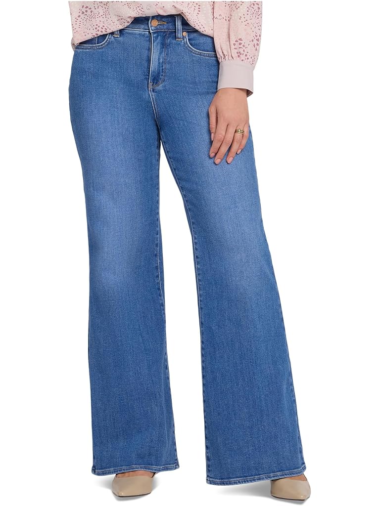 Black NYDJ Palazzo Jeans in Blue Paradise