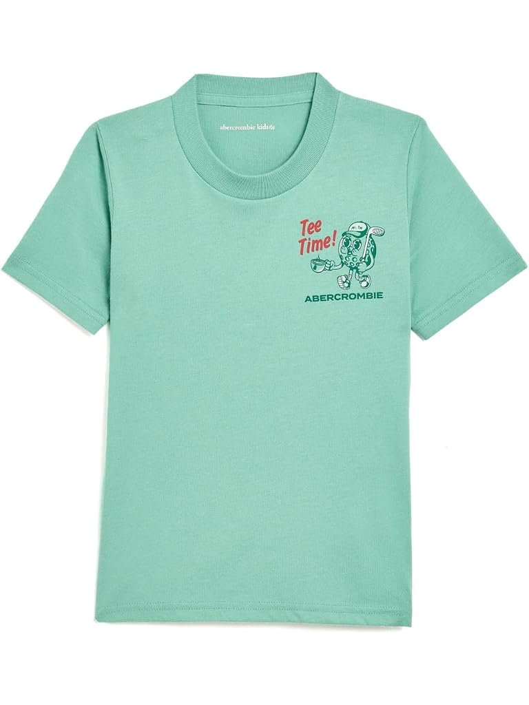 Green Abercrombie & Fitch Tee Time Tee (Big Kids)