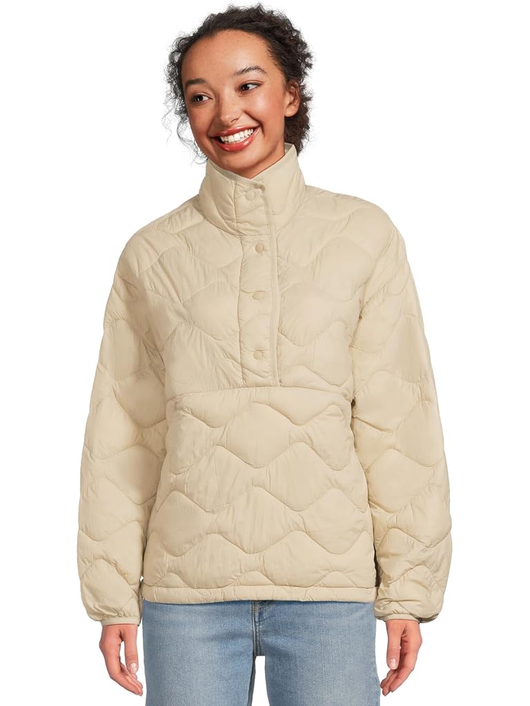 Beige Mountain Hardwear Seek Out™ Snap Neck Pullover
