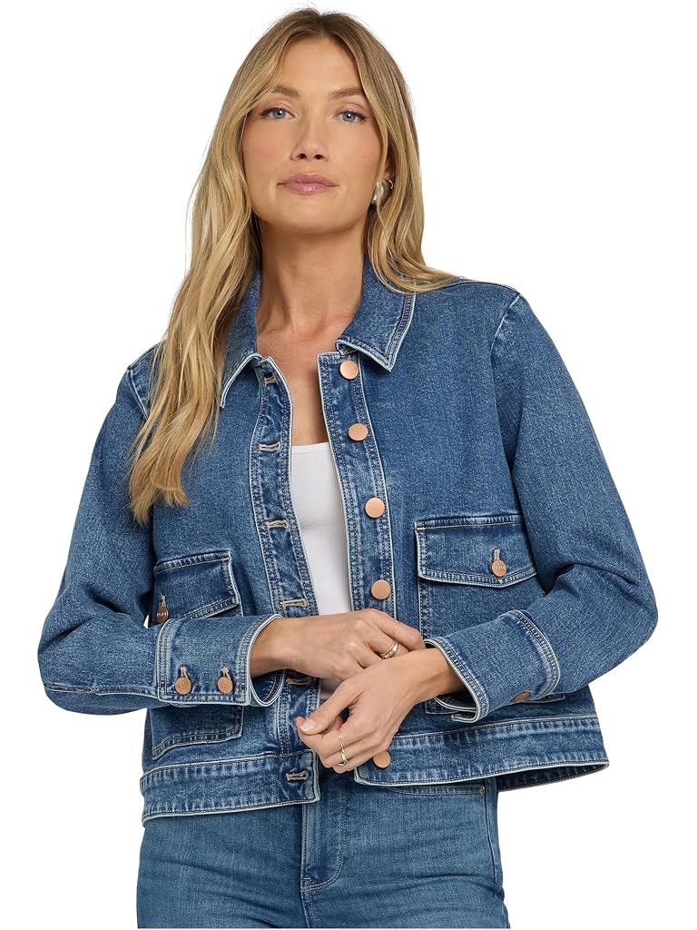 Gray NYDJ Denim Jacket