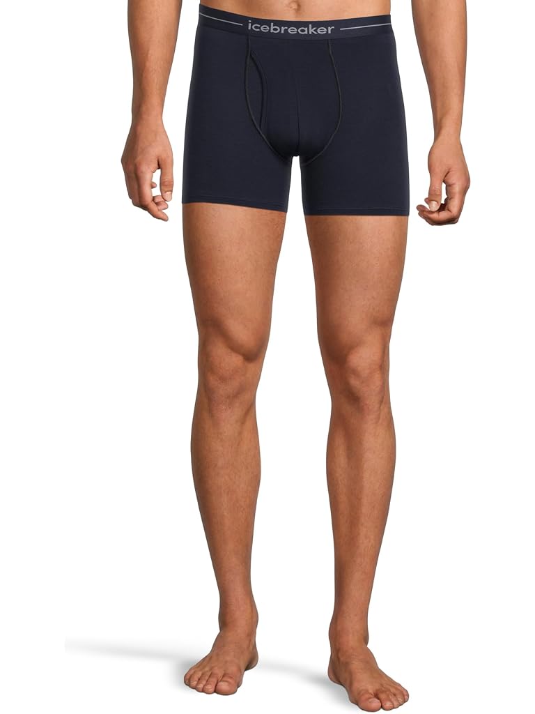 Navy Icebreaker Merino 150 Anatomica Boxers wFly