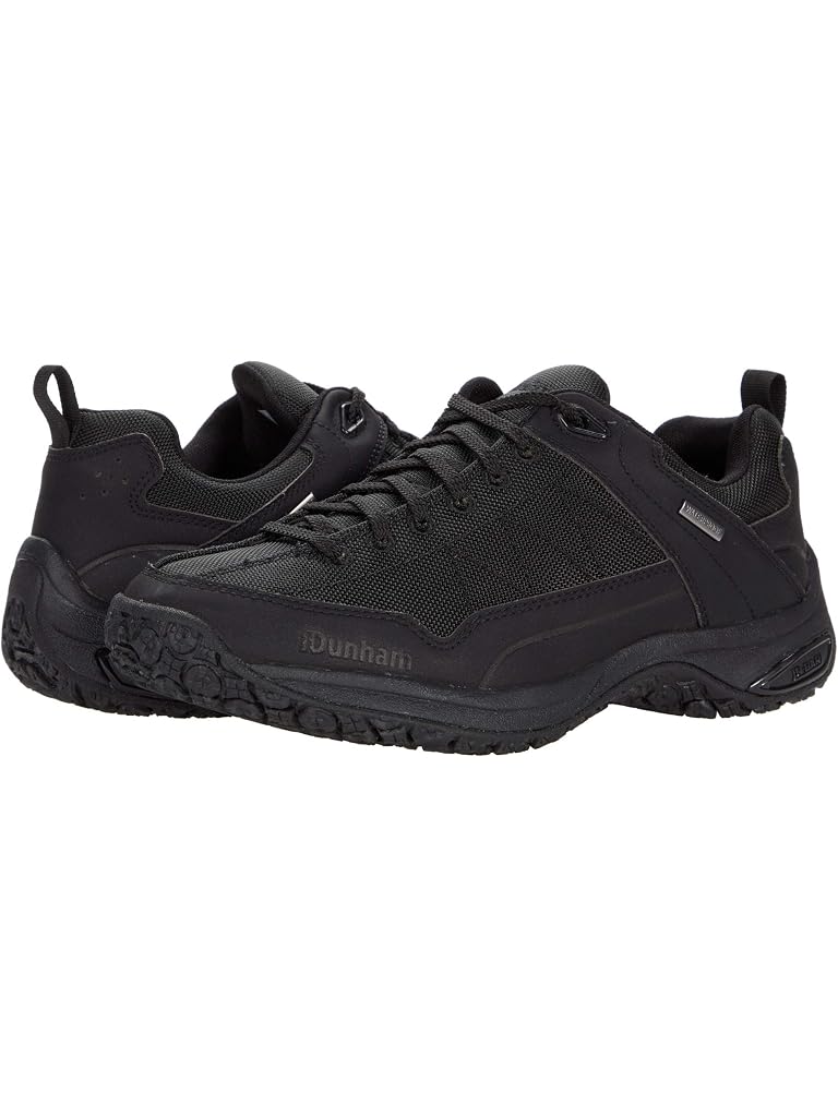 Black Dunham Cloud Plus Waterproof Lace-Up