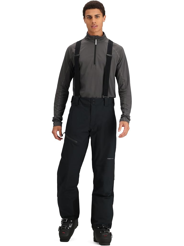 Black Obermeyer Force Suspender Pants