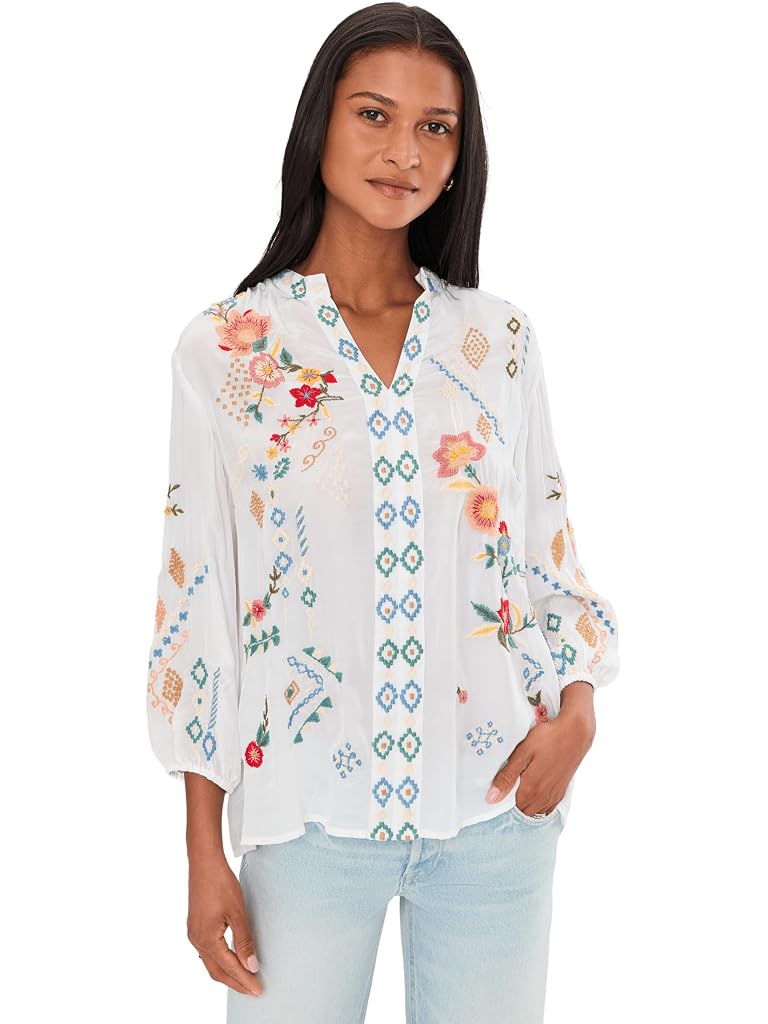 White Karyn Seo Bria Blouse