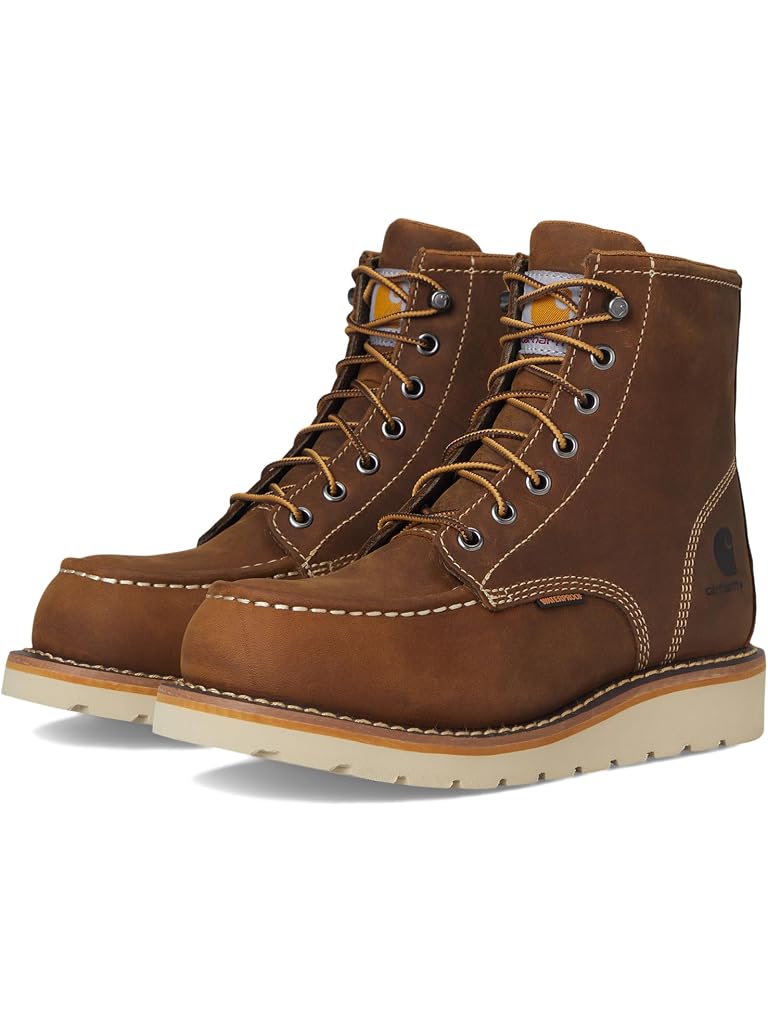 Tan Carhartt Wedge 6" Waterproof Steel Toe