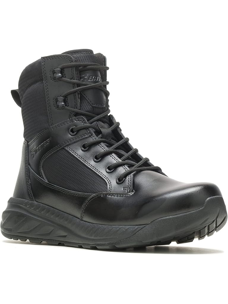 Black Bates Footwear OpSpeed Tall Side Zip