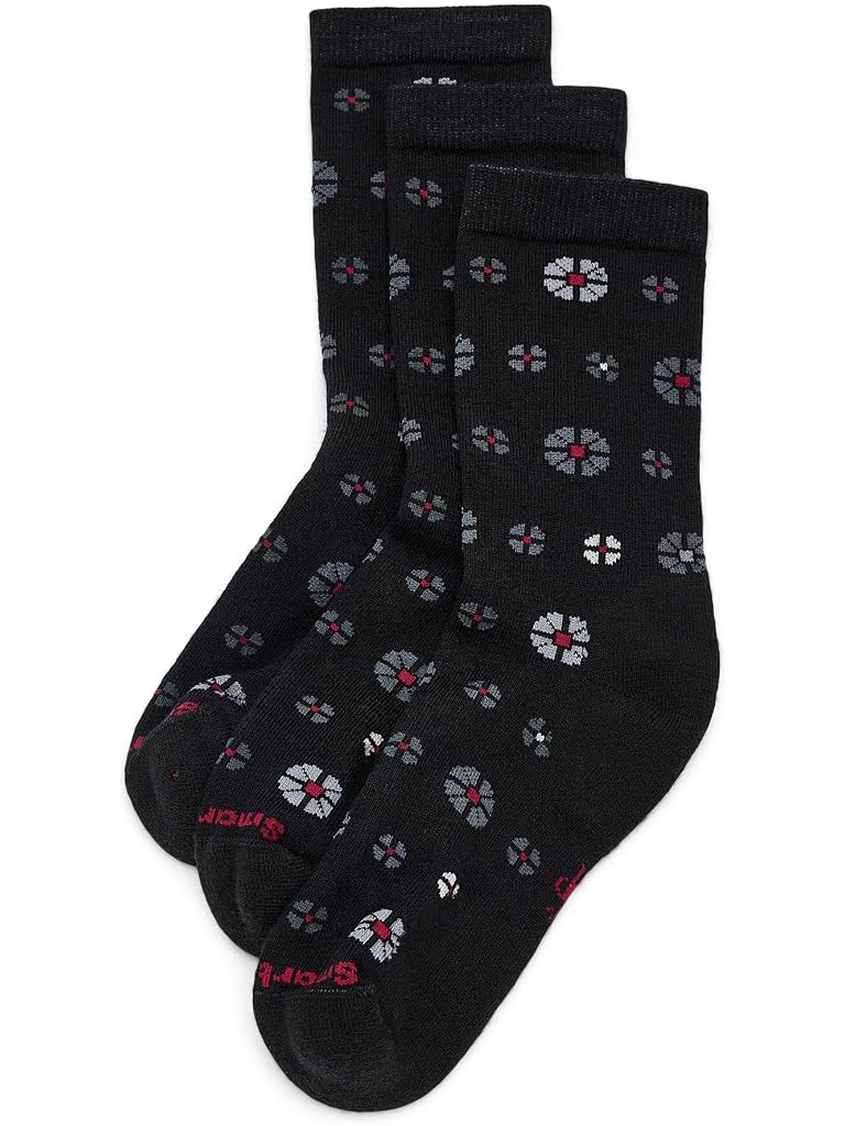 Black Smartwool Everyday Wellshire Crew Socks 3-Pack