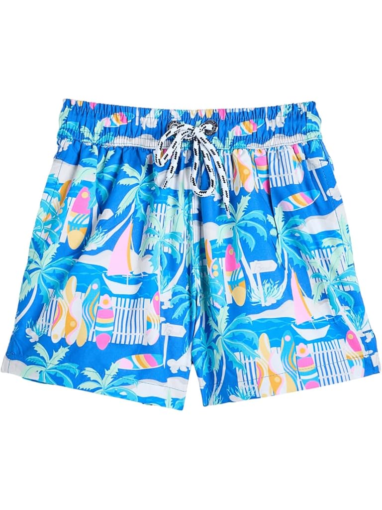 Multi Snapper Rock Breakwater Beach Swim Shorts (Toddler/Little Kid/Big Kid)
