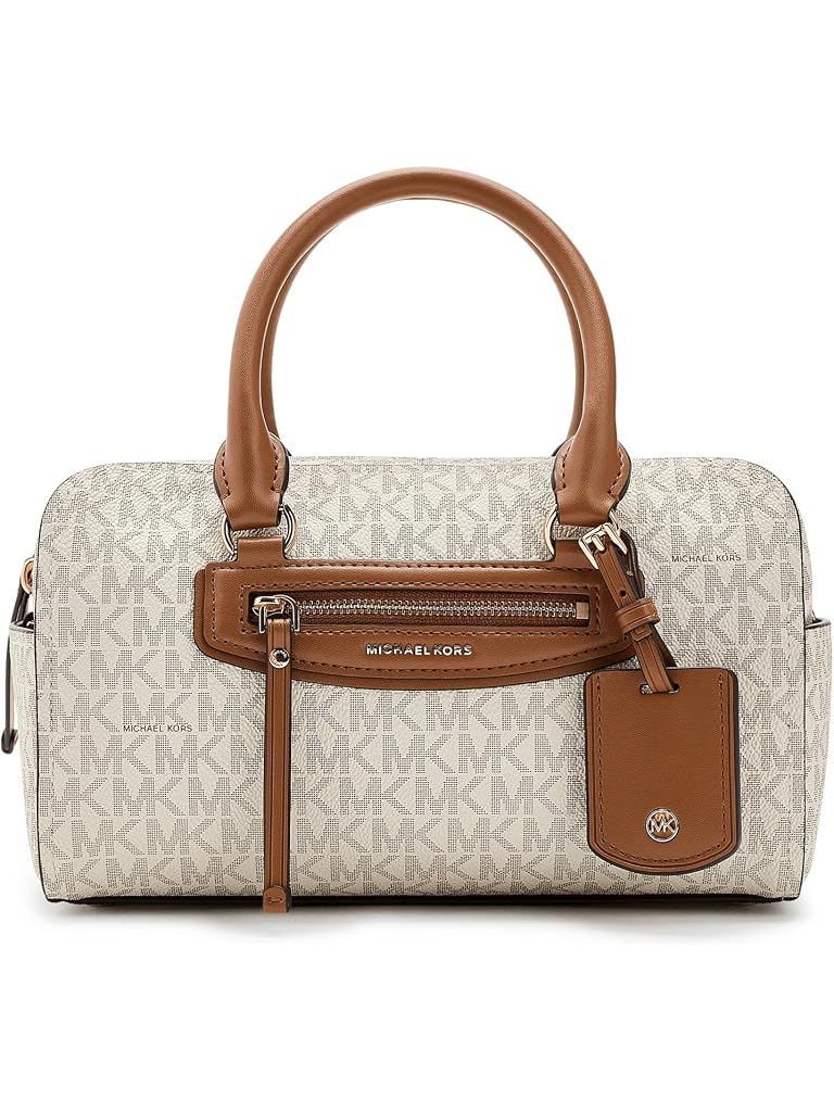 Beige Michael Kors Jet Set Travel Extra Small Duffle Crossbody