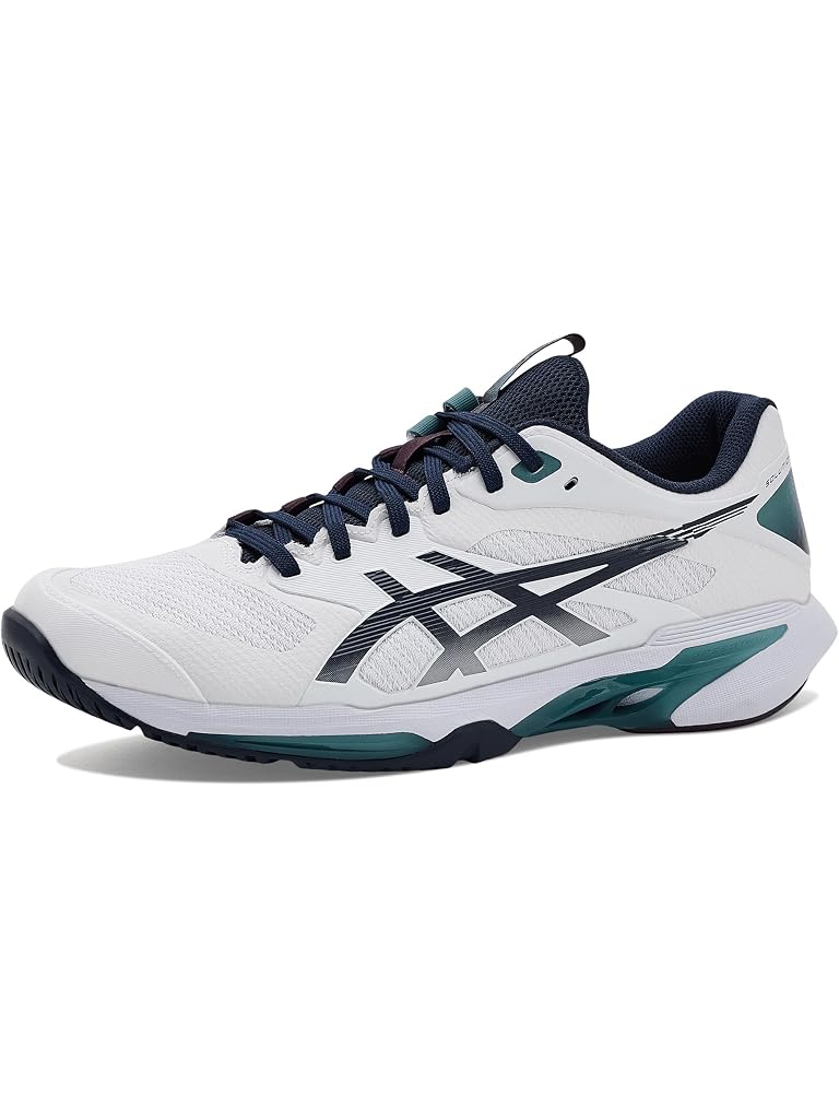 White ASICS Solution Speed FF 4