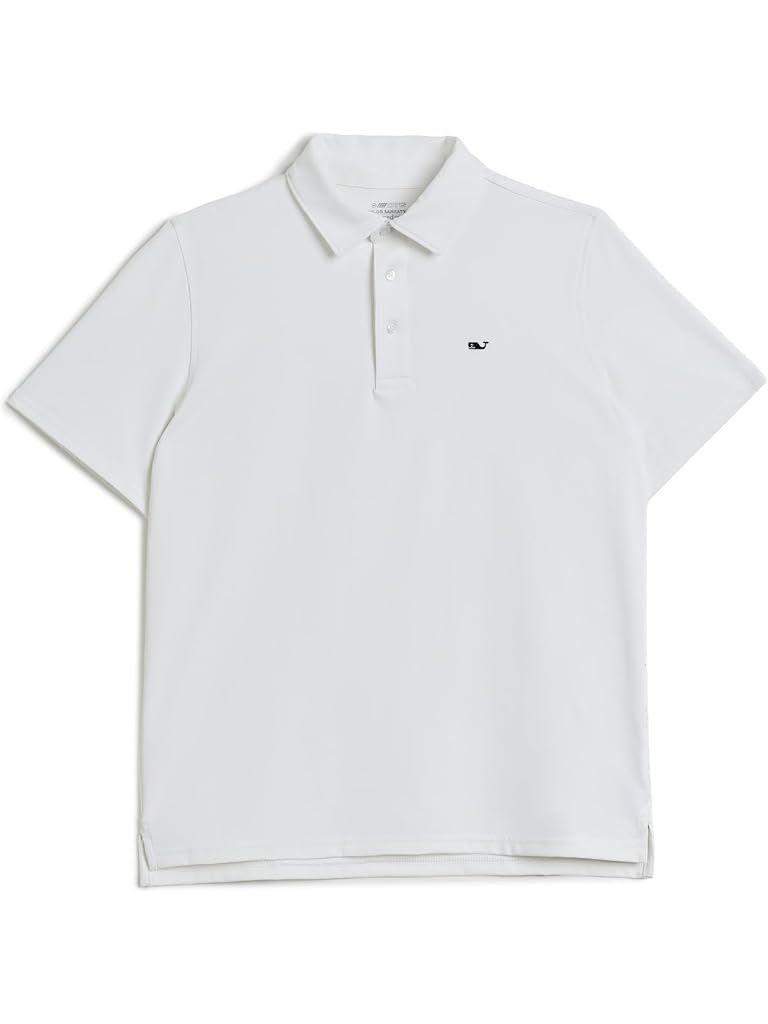 Blue Vineyard Vines Solid Sankaty Polo (Toddler/Little Kid/Big Kid)