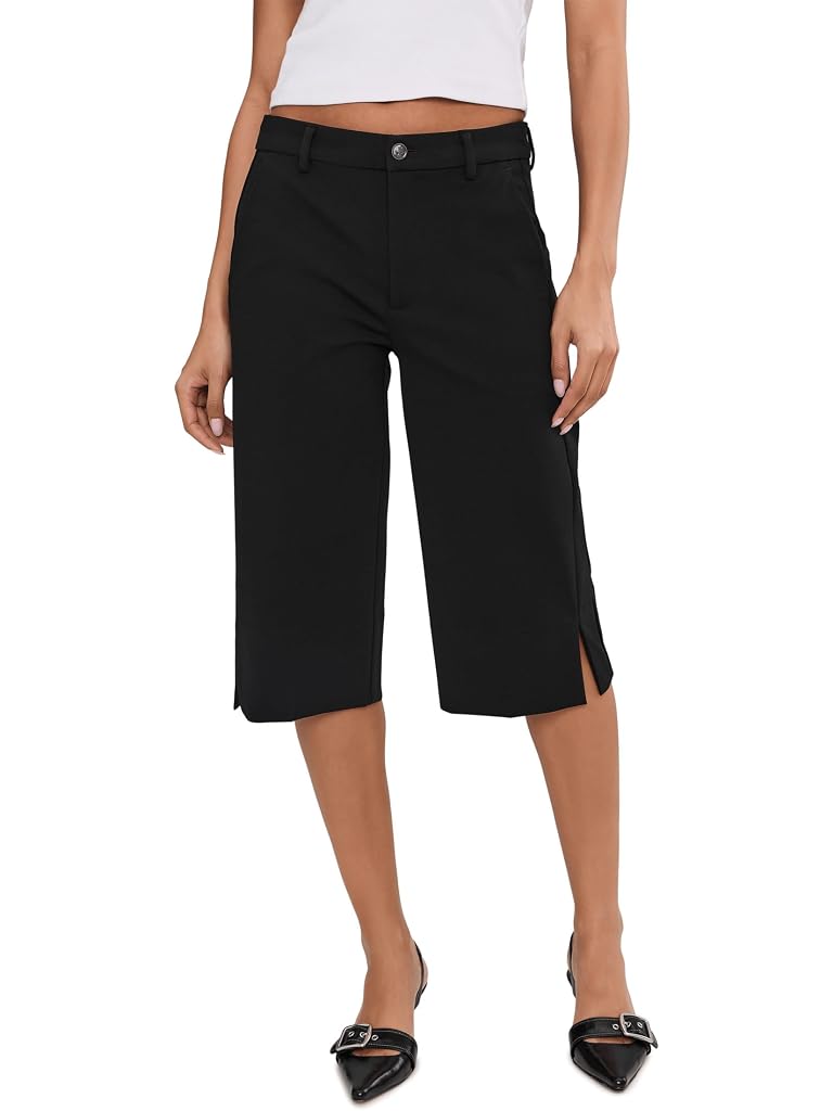 Black Liverpool Los Angeles High-Rise Super Stretch Ponte Trouser Shapri 17" Inseam