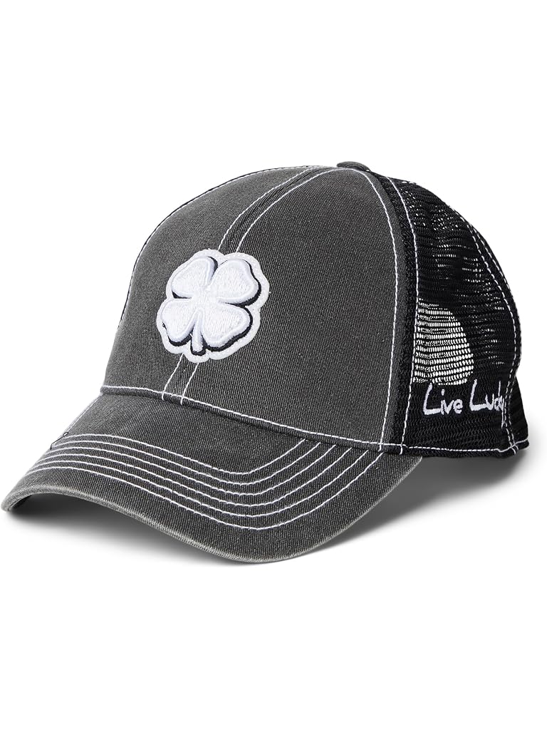 Black Black Clover Two Tone Vintage 36 Adjustable Hat