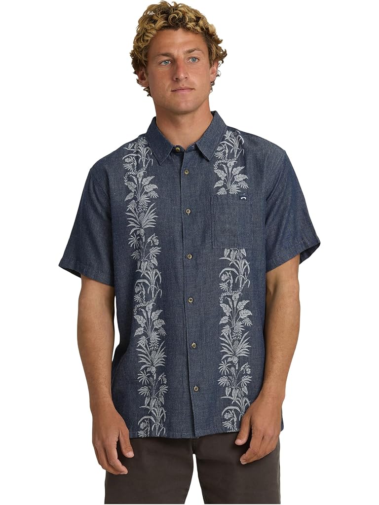 Navy Billabong Cordoba Short Sleeve