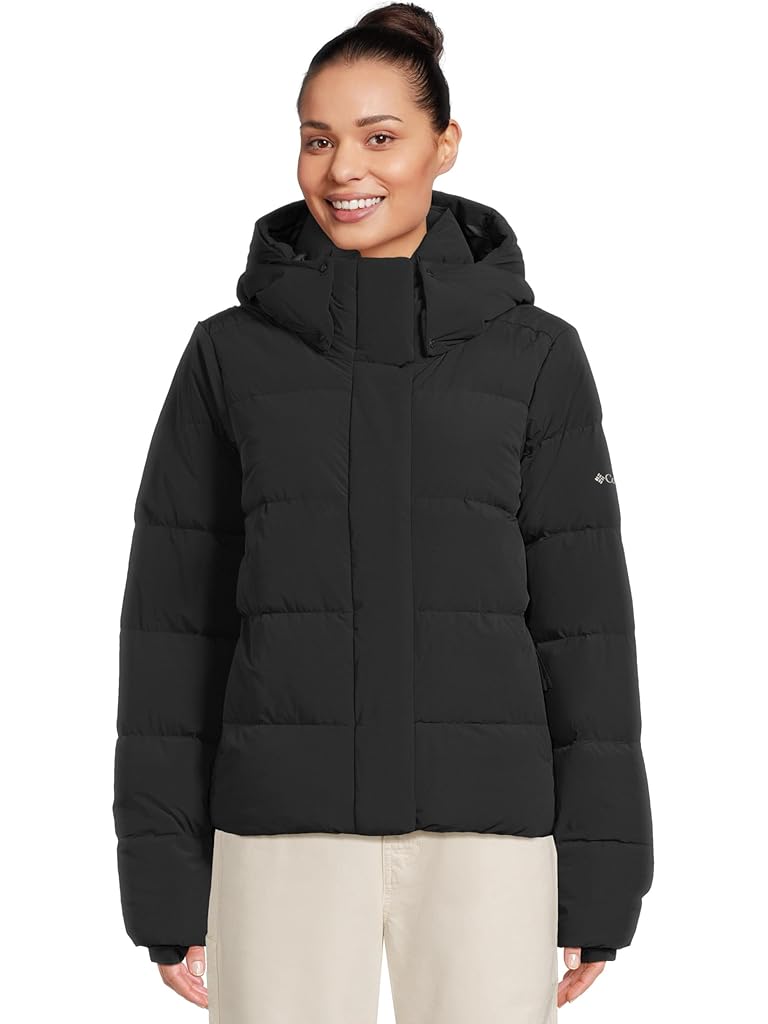 Black Columbia Amaze Puff Hooded Jacket