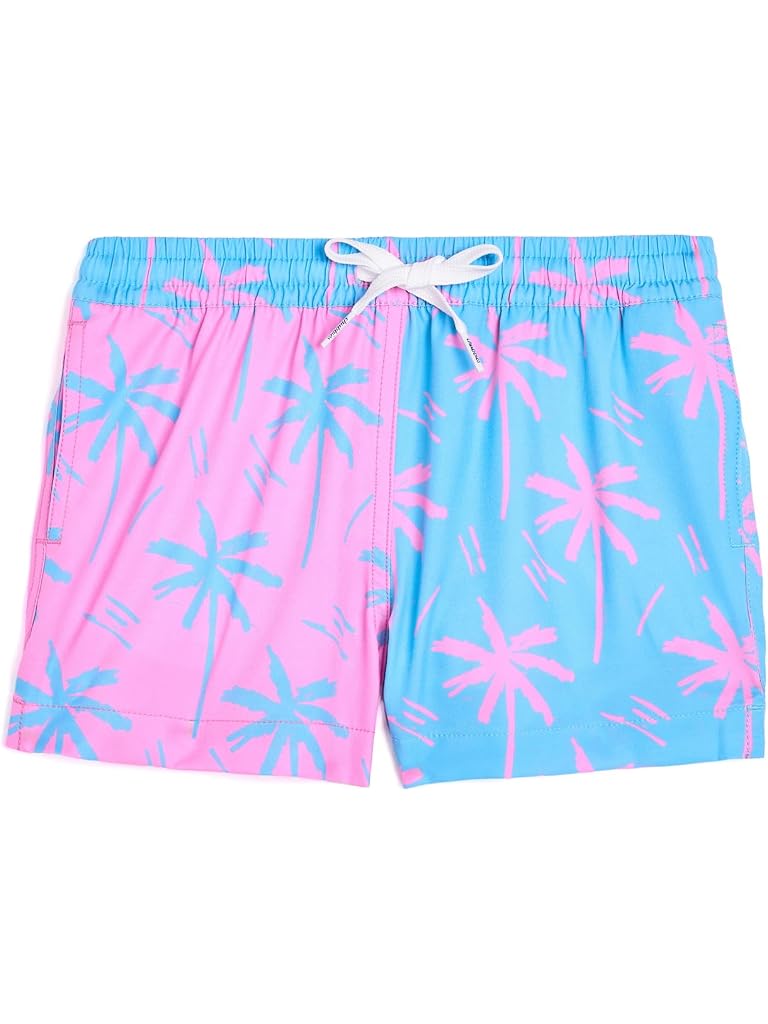 Pink Chubbies The Prince Of Prints Lined Swim Trunk (Big Kid)